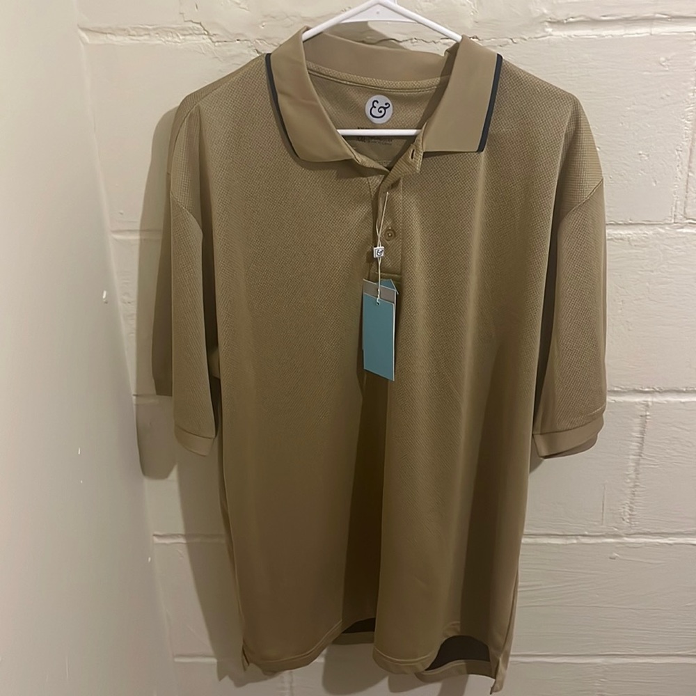 Men’s Tan Polo